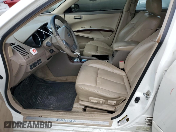 2008 Nissan Maxima 3.5 SE with VIN 1N4BA41E68C801703, listed as a Copart auction lot 71261864 with 256,018 mi miles and Salvage Title. Bid and sale history available at carsss.com. Image 7.