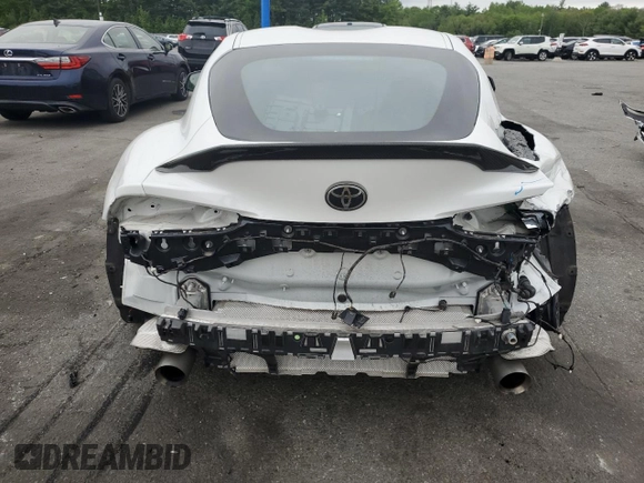 2020 Toyota Supra 3.0 with VIN WZ1DB4C03LW022950, listed as a Copart auction lot 57889245 with 39,081 mi miles and Salvage title. Bid and sale history available at DreamBid. Image 6.