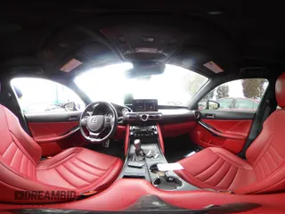 2022 Lexus IS 350 F Sport with VIN JTHGZ1B25N5049860, listed as a IAAI auction lot 42174458 with 35,384 mi miles and . Bid and sale history available at DreamBid. Image 22.