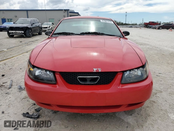 2004 Ford Mustang Standard with VIN 1FAFP40644F198897, listed as a Copart auction lot 47007415 with 129,067 mi miles and Salvage title. Bid and sale history available at DreamBid. Image 5.