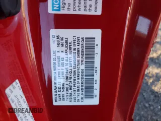2013 Honda CR-Z with VIN JHMZF1C49DS000050, listed as a Copart auction lot 79712424 with 118,527 mi miles and Salvage Title. Bid and sale history available at carsss.com. Image 12.