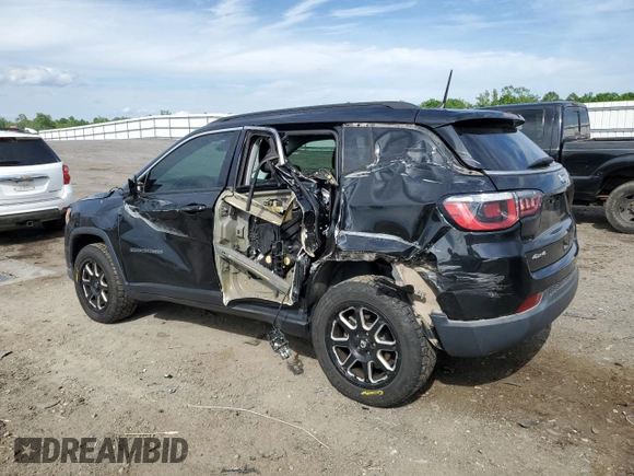 2018 Jeep Compass Latitude с VIN 3C4NJDBB0JT103397, выставлен на аукционе Copart как лот 56085475 с пробегом 108 509 миль миль и Списание • Salvage title. История ставок и продаж доступна на DreamBid. Изображение 2.