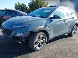 2022 Hyundai Kona SEL with VIN KM8K62AB2NU812222, listed as a IAAI auction lot 41960027 with 83,529 mi miles. Bid and sale history available at carsss.com. Image 18.