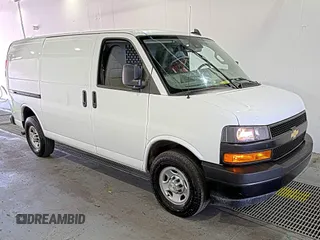 2021 Chevrolet Express Cargo z VIN 1GCWGAFP1M1303403, wystawiony jako IAAI lot #42672932 z przebiegiem 65 051 mil mil oraz . Historia ofert i sprzedaży dostępna na DreamBid. Obrazek 20.