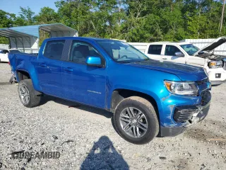 2022 Chevrolet Colorado 2WD Work Truck with VIN 1GCGSBEN9N1108434, listed as a Copart auction lot 52827165 with 77,428 mi miles and Salvage title. Bid and sale history available at DreamBid. Image 4.