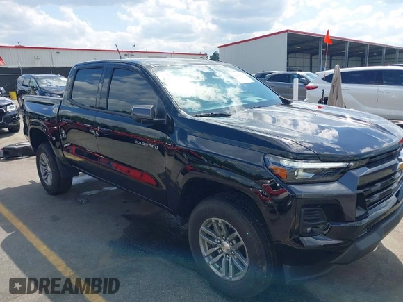 2024 Chevrolet Colorado 2WD LT z VIN 1GCPSCEK1R1210800, wystawiony jako IAAI lot #41999697 z przebiegiem 6 124 mil mil oraz . Historia ofert i sprzedaży dostępna na DreamBid. Obrazek 1.