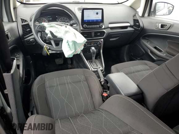 2022 Ford EcoSport SE with VIN MAJ6S3GL4NC469769, listed as a Copart auction lot 51645615 with 22,570 mi miles and Salvage Title. Bid and sale history available at DreamBid. Image 8.