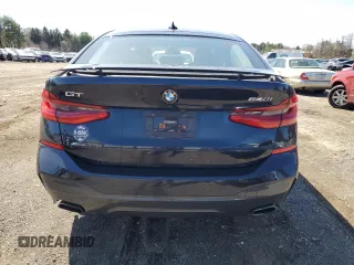 2019 BMW 6 Series 640i xDrive with VIN WBAJV6C56KBK08937, listed as a Copart auction lot 50201275 with 9,000 mi miles and Salvage Title. Bid and sale history available at carsss.com. Image 6.