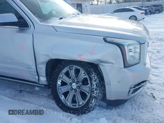 2016 GMC Yukon Denali with VIN 1GKS2CKJ7GR151020, listed as a IAAI auction lot 41539216 with 120,893 mi miles. Bid and sale history available at carsss.com. Image 6.
