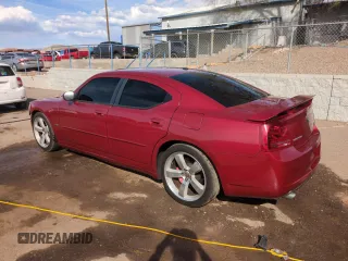 2006 Dodge Charger SRT-8 with VIN 2B3LA73W56H369414, listed as a Copart auction lot 49818765 with 117,563 mi miles and Salvage Title. Bid and sale history available at DreamBid. Image 2.