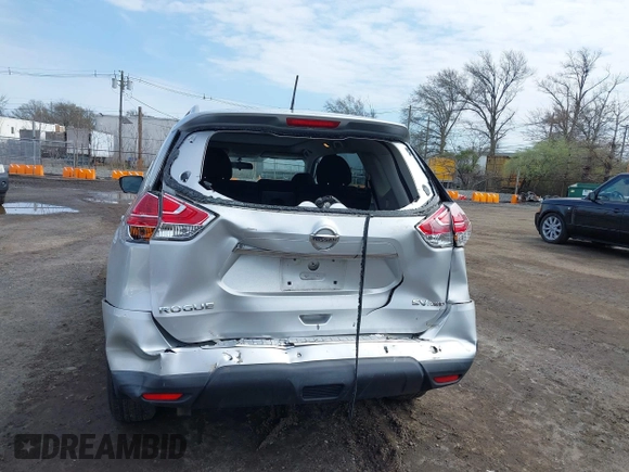 2015 Nissan Rogue SL with VIN 5N1AT2MV7FC764959, listed as a IAAI auction lot 41997813 with 37,129 mi miles and . Bid and sale history available at carsss.com. Image 6.