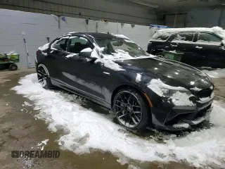 2020 BMW M2 Competition with VIN WBS2U7C05L7G24367, listed as a Copart auction lot 43537665 with 20,381 mi miles and Salvage Title. Bid and sale history available at carsss.com. Image 11.