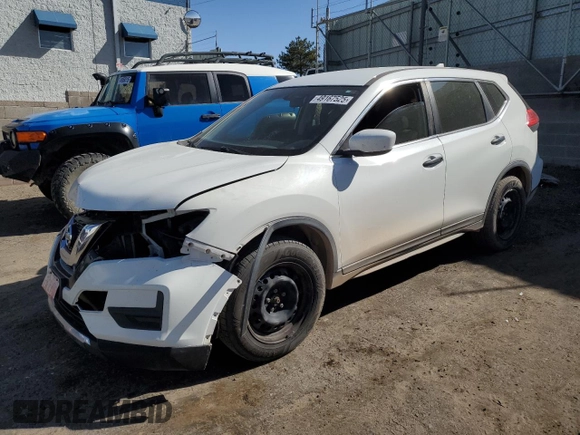 2017 Nissan Rogue SV with VIN KNMAT2MV5HP526382, listed as a Copart auction lot 49167525 with 144,337 mi miles and Salvage Title. Bid and sale history available at carsss.com. Image 1.