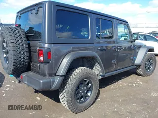 2024 Jeep Wrangler Willys z VIN 1C4RJXN61RW322456, wystawiony jako IAAI lot #41747226 z przebiegiem 2 043 mil mil oraz . Historia ofert i sprzedaży dostępna na DreamBid. Obrazek 4.