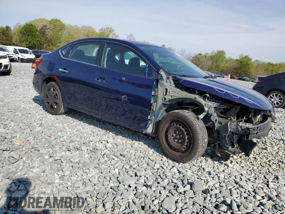 2018 Nissan Sentra S with VIN 3N1AB7AP1JY331182, listed as a Copart auction lot 52716435 with 128,694 mi miles and Salvage Title. Bid and sale history available at DreamBid. Image 4.