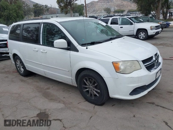 2014 Dodge Grand Caravan SXT with VIN 2C4RDGCG1ER304836, listed as a IAAI auction lot 42049558 with 186,831 mi miles and . Bid and sale history available at DreamBid. Image 1.