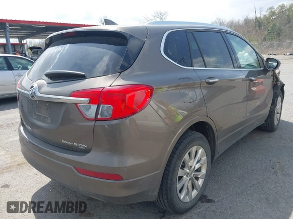 2017 Buick Envision Essence with VIN LRBFXDSA4HD237659, listed as a IAAI auction lot 41782764 with 118,555 mi miles and . Bid and sale history available at carsss.com. Image 4.