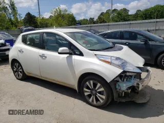 2016 Nissan LEAF S with VIN 1N4BZ0CP8GC308782, listed as a Copart auction lot 46808333 with 79,382 mi miles. Bid and sale history available at carsss.com. Image 4.