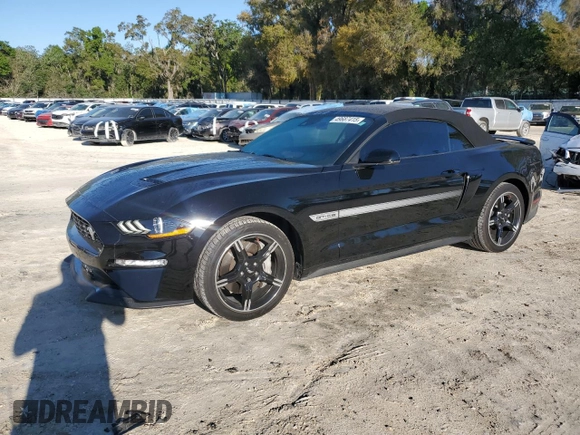 2019 Ford Mustang GT Premium with VIN 1FATP8FFXK5162572, listed as a Copart auction lot 49687415 with 41,378 mi miles and Non Repairable. Bid and sale history available at carsss.com. Image 1.