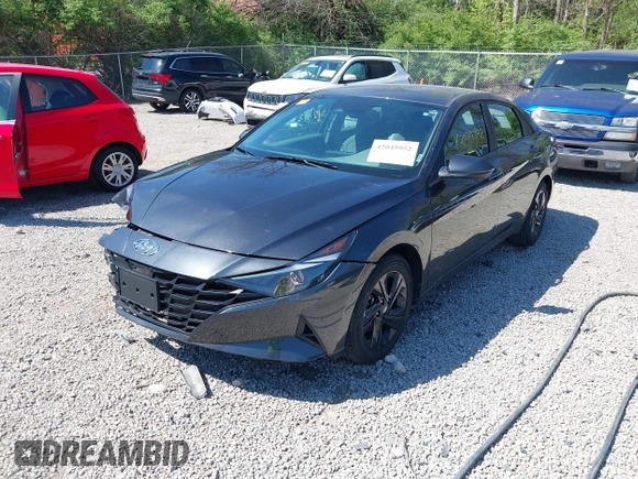 2023 Hyundai Elantra SEL with VIN 5NPLM4AG0PH104487, listed as a IAAI auction lot 42045952 with 39,575 mi miles and . Bid and sale history available at DreamBid. Image 2.