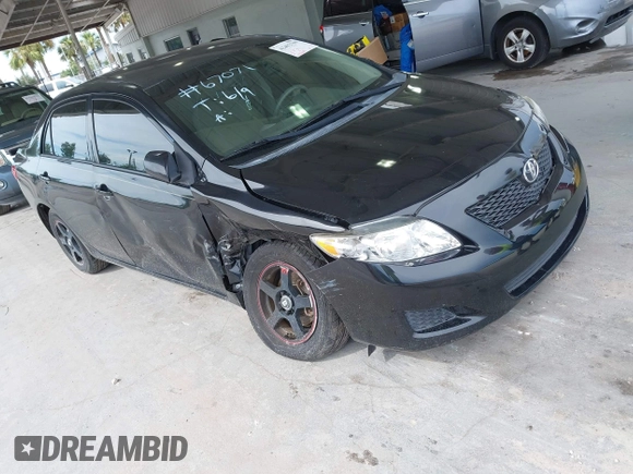 2010 Toyota Corolla with VIN 1NXBU4EE4AZ195714, listed as a IAAI auction lot 42492709 with 158,609 mi miles and . Bid and sale history available at DreamBid. Image 1.