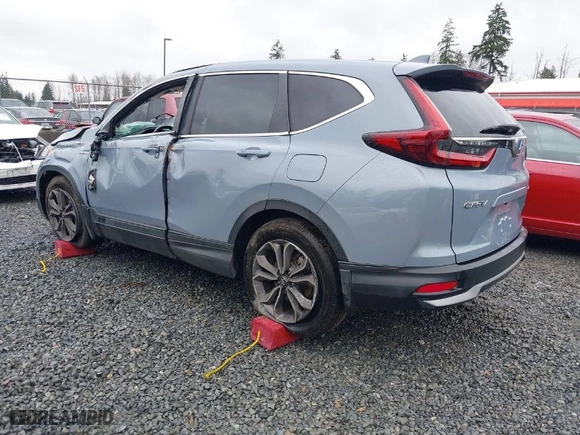 2022 Honda CR-V Hybrid EX-L with VIN 5J6RT6H85NL029358, listed as a IAAI auction lot 41867817 with 52,102 mi miles. Bid and sale history available at carsss.com. Image 3.