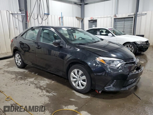 2016 Toyota Corolla L z VIN 2T1BURHE4GC592536, wystawiony jako Copart lot #58008015 z przebiegiem 58 313 mil mil oraz Szkoda całkowita • Salvage title. Historia ofert i sprzedaży dostępna na DreamBid. Obrazek 4.