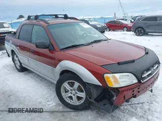 2003 Subaru Baja Special Sports z VIN 4S4BT62C337115144, wystawiony jako IAAI lot #41602386 z przebiegiem 127 066 mil mil oraz . Historia ofert i sprzedaży dostępna na DreamBid. Obrazek 1.