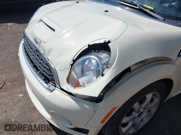 2010 MINI Hardtop S with VIN WMWMF7C55ATZ71881, listed as a IAAI auction lot 41893555 with 77,953 mi miles and . Bid and sale history available at DreamBid. Image 6.