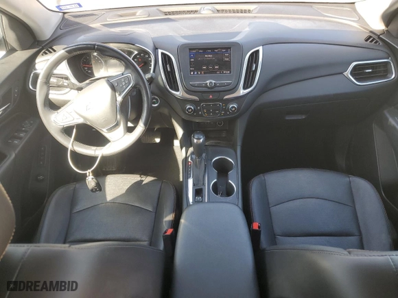 2021 Chevrolet Equinox LT with VIN 3GNAXKEV2ML347118, listed as a Copart auction lot 48855585 with 54,385 mi miles and Salvage Title. Bid and sale history available at carsss.com. Image 8.