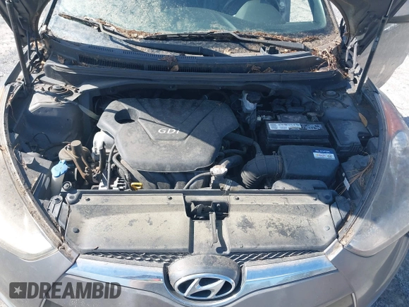 2016 Hyundai Veloster with VIN KMHTC6AD5GU252043, listed as a IAAI auction lot 42810862 with 128,098 mi miles and . Bid and sale history available at DreamBid. Image 10.