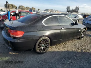 2007 BMW 3 Series 328i with VIN WBAWV13517P117206, listed as a Copart auction lot 86374474 with 183,900 mi miles and Salvage title. Bid and sale history available at DreamBid. Image 3.