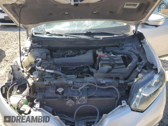 2015 Nissan Rogue SL with VIN 5N1AT2MV1FC896891, listed as a Copart auction lot 52155925 with 130,654 mi miles and Salvage Title. Bid and sale history available at carsss.com. Image 12.