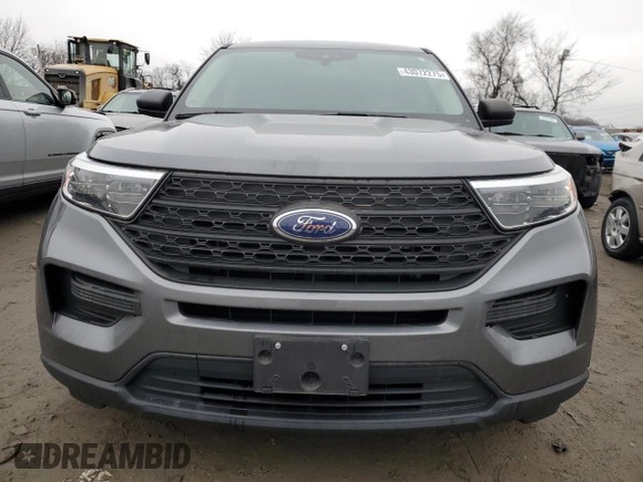 2021 Ford Explorer with VIN 1FMSK8BH5MGA57470, listed as a Copart auction lot 43072275 with 24,770 mi miles and Salvage title. Bid and sale history available at DreamBid. Image 5.
