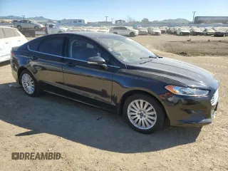 2015 Ford Fusion SE Hybrid with VIN 3FA6P0LU9FR225620, listed as a Copart auction lot 48308475 with Not Provided miles and Salvage Title. Bid and sale history available at DreamBid. Image 4.
