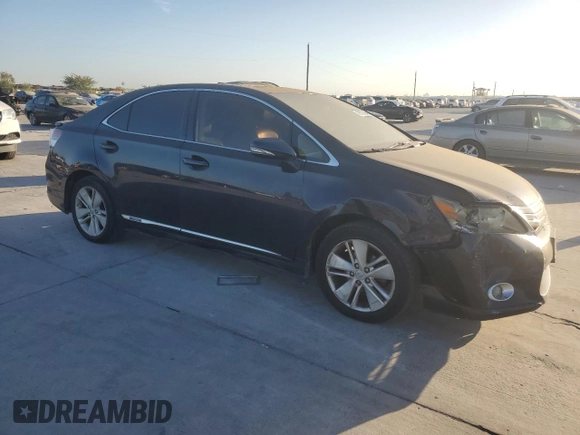 2010 Lexus HS 250h with VIN JTHBB1BA5A2011109, listed as a Copart auction lot 77573164 with 278,604 mi miles and Clean Title. Bid and sale history available at DreamBid. Image 4.