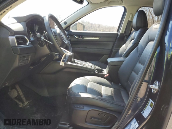 2022 Mazda CX-5 2.5 S Premium Plus Package with VIN JM3KFBEM6N0574048, listed as a Copart auction lot 52000625 with 21,039 mi miles and Salvage Title. Bid and sale history available at carsss.com. Image 7.