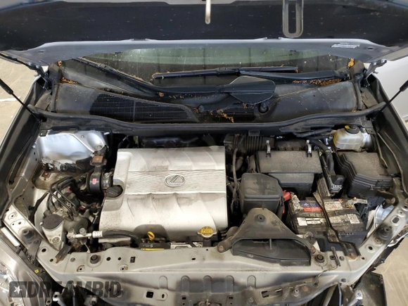 2010 Lexus RX 350 with VIN JTJBK1BA6A2007844, listed as a Copart auction lot 60729005 with 95,524 mi miles and Clean title. Bid and sale history available at DreamBid. Image 12.
