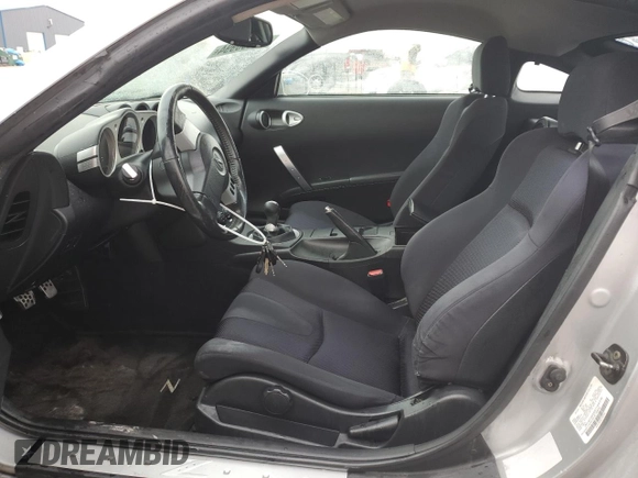 2004 Nissan 350Z Touring with VIN JN1AZ34D54T166336, listed as a Copart auction lot 86535994 with 77,604 mi miles and Salvage Title. Bid and sale history available at carsss.com. Image 7.