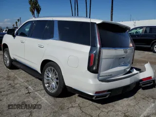 2021 Cadillac Escalade Premium Luxury z VIN 1GYS3CKL9MR471651, wystawiony jako Copart lot #44301275 z przebiegiem 24 328 mil mil oraz Szkoda całkowita • Salvage title. Historia ofert i sprzedaży dostępna na DreamBid. Obrazek 2.