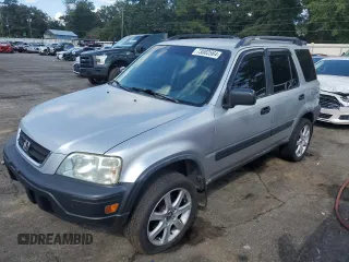 2001 Honda CR-V LX with VIN JHLRD28401S008073, listed as a Copart auction lot 73002564 with 177,059 mi miles and Salvage Title. Bid and sale history available at carsss.com. Image 1.