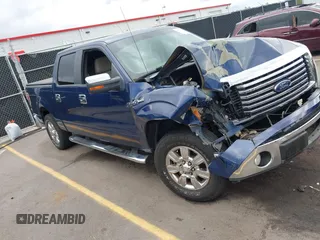 2010 Ford F-150 XL with VIN 1FTEW1C82AKE63887, listed as a IAAI auction lot 40321722 with 240,346 mi miles. Bid and sale history available at carsss.com. Image 1.