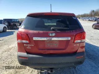 2011 Kia Sorento EX with VIN 5XYKU4A29BG029482, listed as a Copart auction lot 49680355 with 233,580 mi miles and Salvage Title. Bid and sale history available at carsss.com. Image 6.