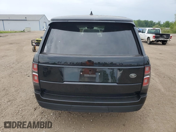 2019 Land Rover Range Rover HSE z VIN SALGS2SV5KA533139, wystawiony jako Copart lot #59111925 z przebiegiem 49 240 mil mil oraz Szkoda całkowita • Salvage title. Historia ofert i sprzedaży dostępna na DreamBid. Obrazek 6.