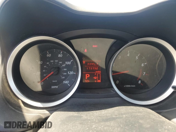2010 Mitsubishi Lancer ES with VIN JA32U2FU0AU032328, listed as a Copart auction lot 54820975 with 173,792 mi miles and Salvage Title. Bid and sale history available at DreamBid. Image 9.