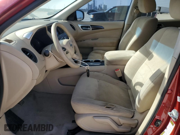 2014 Nissan Pathfinder SV with VIN 5N1AR2MN9EC702797, listed as a Copart auction lot 48481315 with 151,175 mi miles and Clean Title. Bid and sale history available at carsss.com. Image 7.