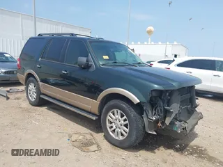 2012 Ford Expedition XLT with VIN 1FMJU1H51CEF59591, listed as a IAAI auction lot 42302781 with 174,141 mi miles and . Bid and sale history available at DreamBid. Image 1.