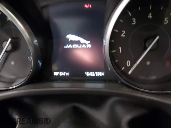 2017 Jaguar XE 35t Premium with VIN SAJAJ4BV8HA965939, listed as a IAAI auction lot 41215442 with 81,247 mi miles. Bid and sale history available at carsss.com. Image 7.