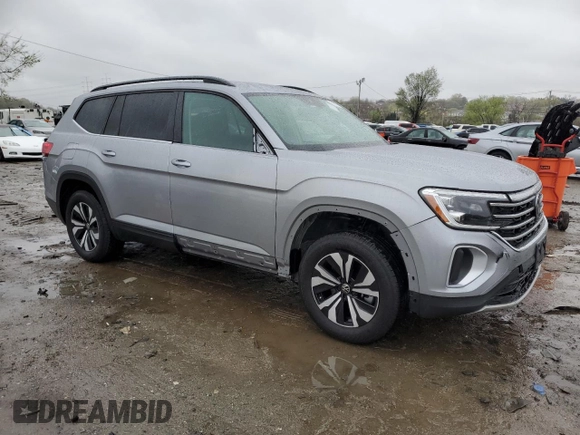 2024 Volkswagen Atlas SE с VIN 1V2DR2CAXRC554731, выставлен на аукционе Copart как лот 51911135 с пробегом 15 953 миль миль и Списание • Salvage title. История ставок и продаж доступна на DreamBid. Изображение 4.