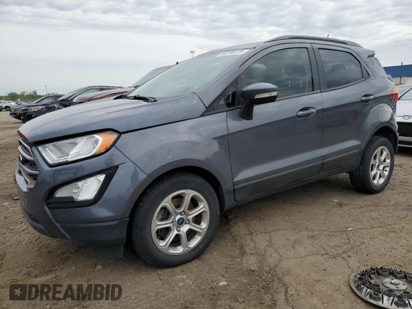 2019 Ford EcoSport SE z VIN MAJ6S3GL5KC284691, wystawiony jako Copart lot #58796875 z przebiegiem 30 435 mil mil oraz Czysty tytuł • Clean title. Historia ofert i sprzedaży dostępna na DreamBid. Obrazek 1.